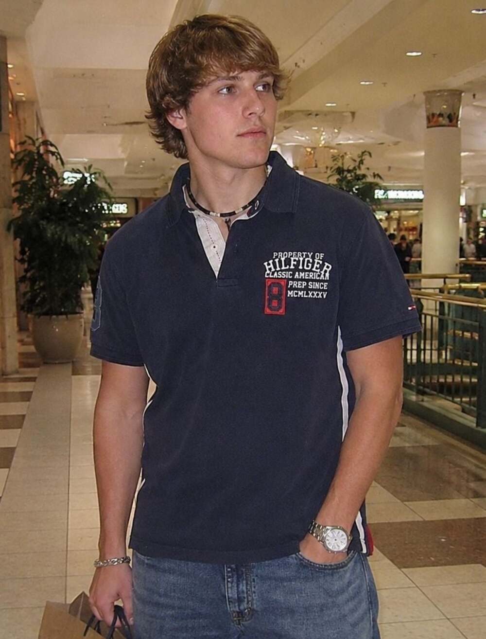 Tommy Hilfiger Custom Fit Prep Since MCMLXXXV Colorblocked Polo Shirt